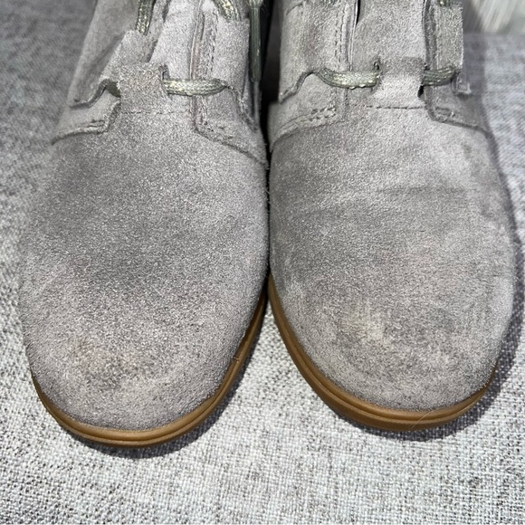 Sorel Evie Major Gray Ankle Lace Up Boots - Picture 5 of 8